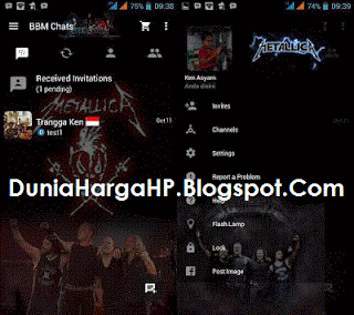 BBM Dual PIN Metallica 2.10.0.31