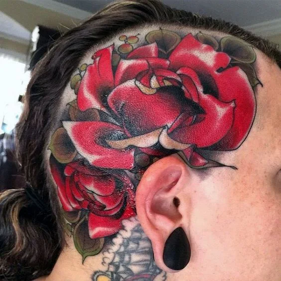 Tatuajes en la cabeza para mujeres