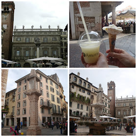 Um dia em Verona - Piazza delle Erbe