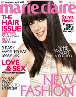 Salma Hayek in Marie Claire Magazine