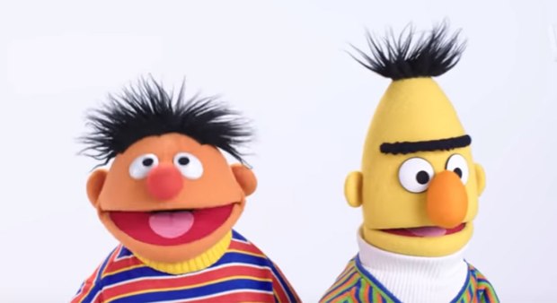 The Sesame Street cast read lines from classic movies