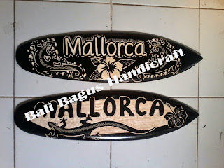 bali signboard carved