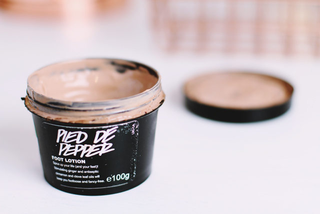 Lush Kitchen Pied de Pepper Foot Lotion Review