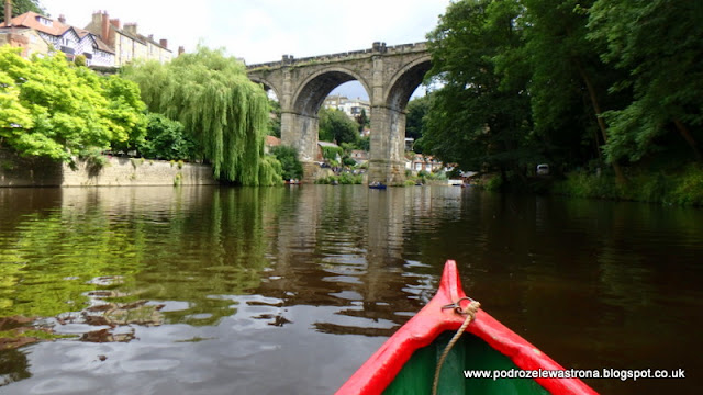 rejs łódką - knaresborough - yorkshire