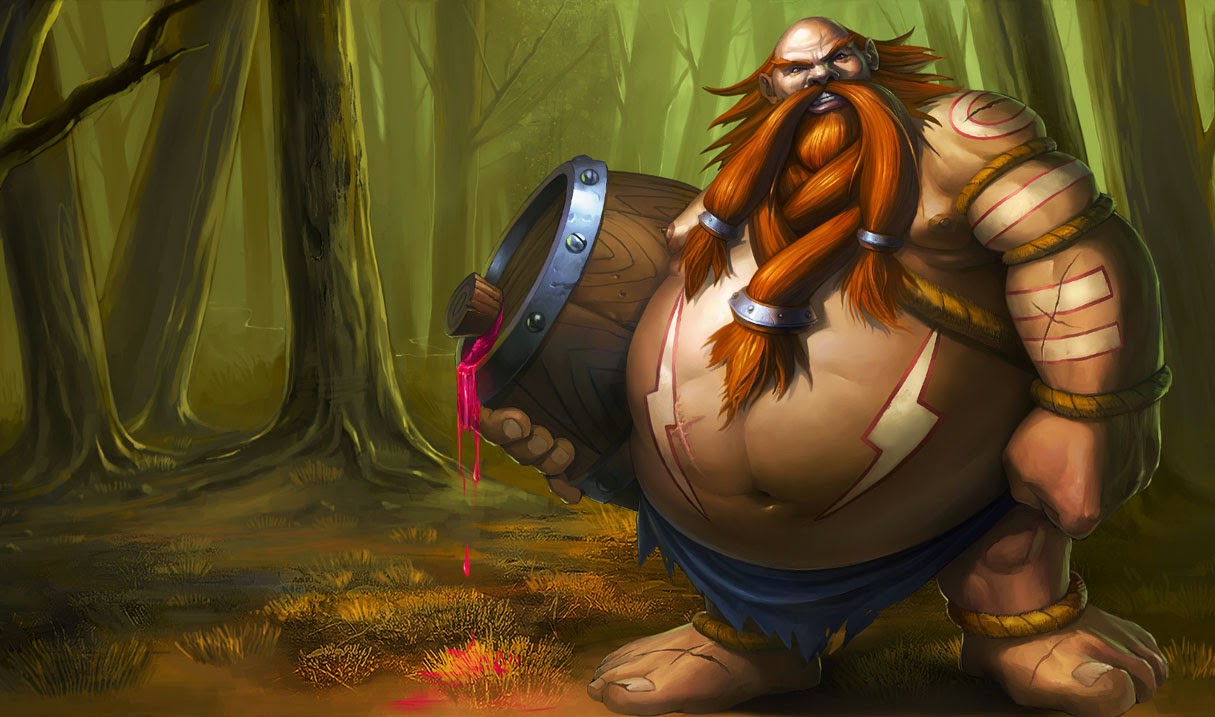 Gragas League of Legends Wallpaper