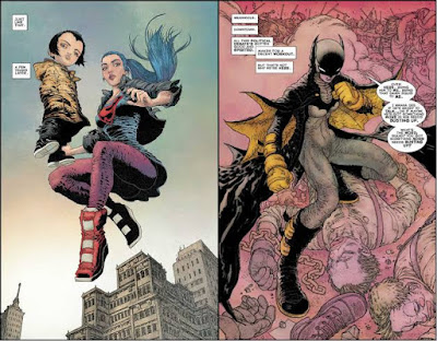 Os heróis da trama: Jonathan, Lara e Batwoman