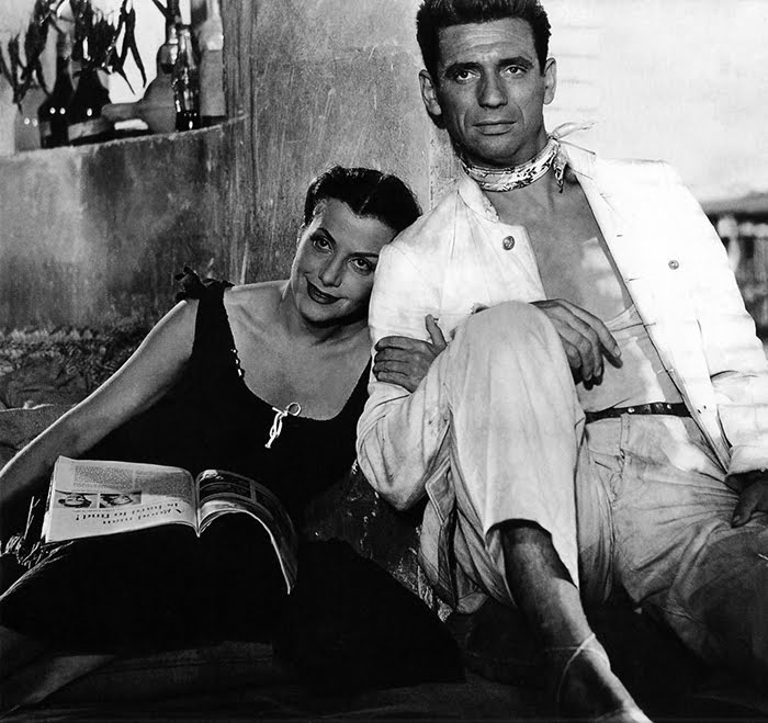 Vera Clouzot Yves Montand in The Wages of Fear 1953 from du guingois