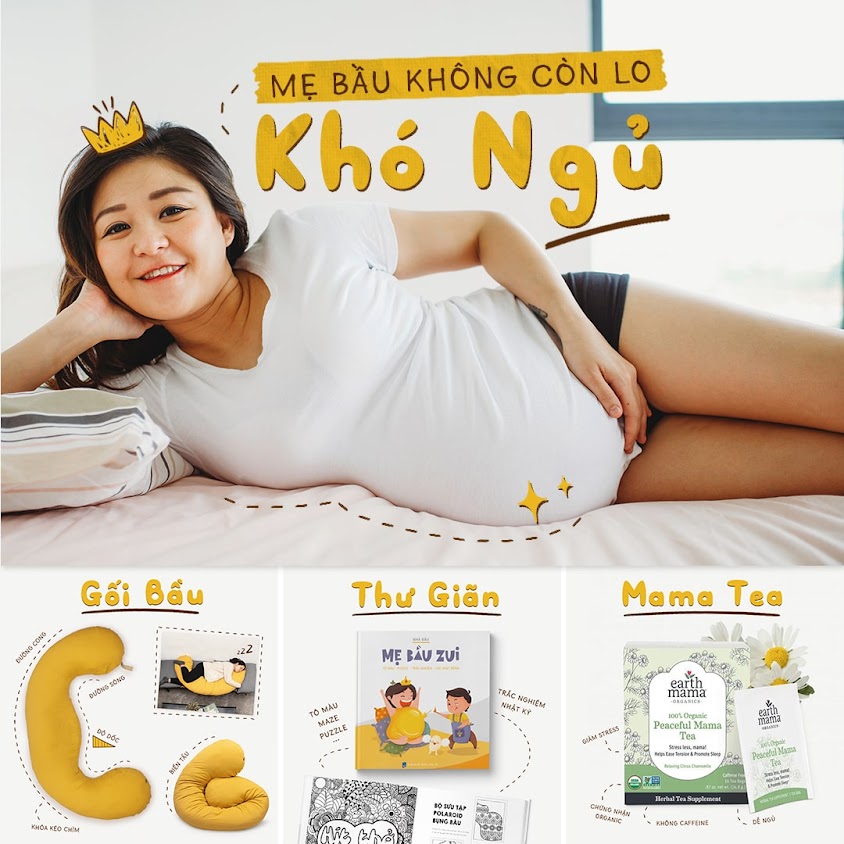 [A159] Shop bán gối cho bà bầu chính hãng 100%. Gối bầu đa năng đậu khuyết