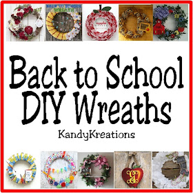 Looking to decorate your front door or wall with a fun Back to School Wreath? Check out these 10 DIY wreaths that you can do yourself and celebrate your kids going back to school.