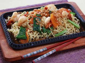 Mie Hot Plate Udang