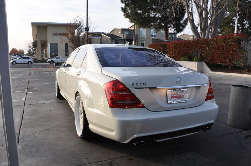 MercedesBenz Tuning Blog MercedesBenz W221 Sclass WHITE