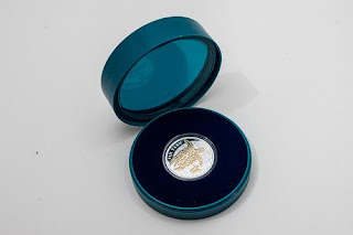 Fiji 2 Dollars Gold-plated Silver Coin 2012 Gilded Fiji Taku