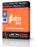 Nitro PDF Pro v9.5.3.8 Crea y Edita PDFs Sencillos, Rápidos y Mejores  !!!!!