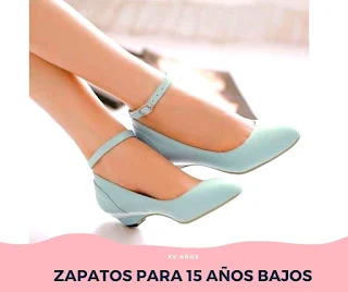 Zapatos para 15 años bajos