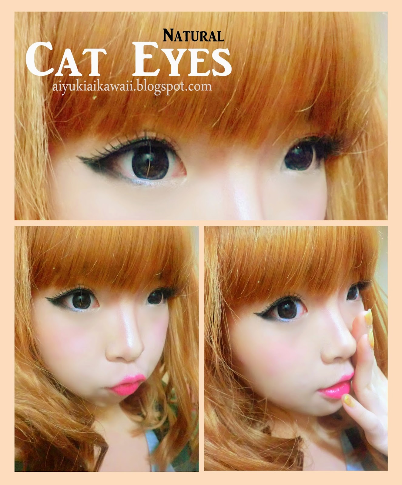 Aiyuki Aikawa Life Beauty Fashion Make Up Tutorial Natural Cat