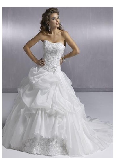 organza wedding gowns