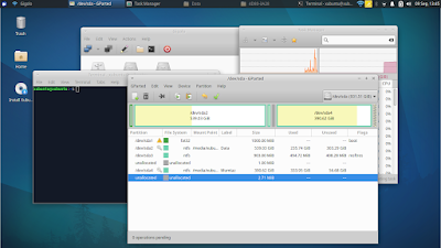 Screenshot of Xubuntu 21.04