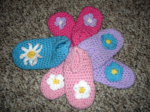 Slipper Pattern - PDF with pictures