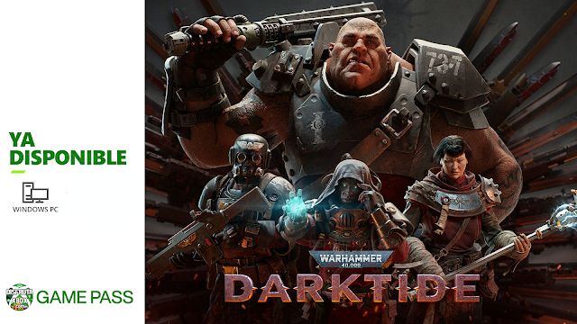 Warhammer 40,000: Darktide ya disponible en PC Game Pass