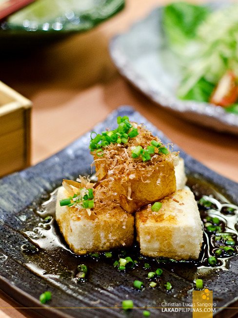 Saboten Glorietta Agedashi Tofu