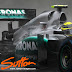 Mercedes WO3 Passive Rear Wing 'Device' (DDRS, Super DRS, F Duct)