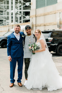 Cleveland Indians Francisco Lindor And Carlos Carrasco Crash Wedding Pictures At Progressive Field