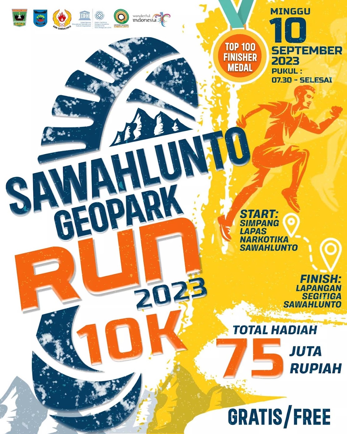 Sawahlunto Geopark Run â€¢ 2023