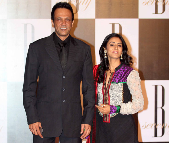 Actor Kay Kay Menon Wife TV Actress Nivedita Bhattacharya