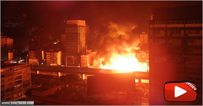 Explota gandola de gasolina en Bello Monte y deja más sustos que daños