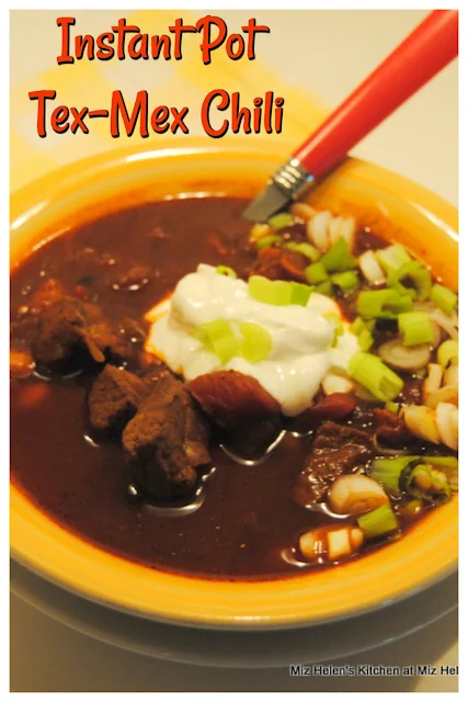 Instant Pot Tex-Mex Chili at Miz Helen's Country Cottage