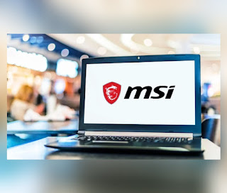 This is an illustration of a Laptop from MSI (One of the Best Laptop Brands in the World)