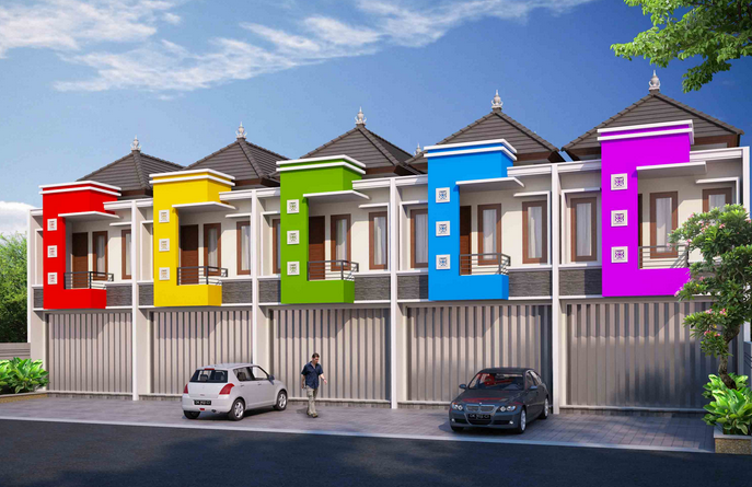  Contoh  Desain  Ruko Rumah  Toko  Minimalis Modern dan  Terbaru