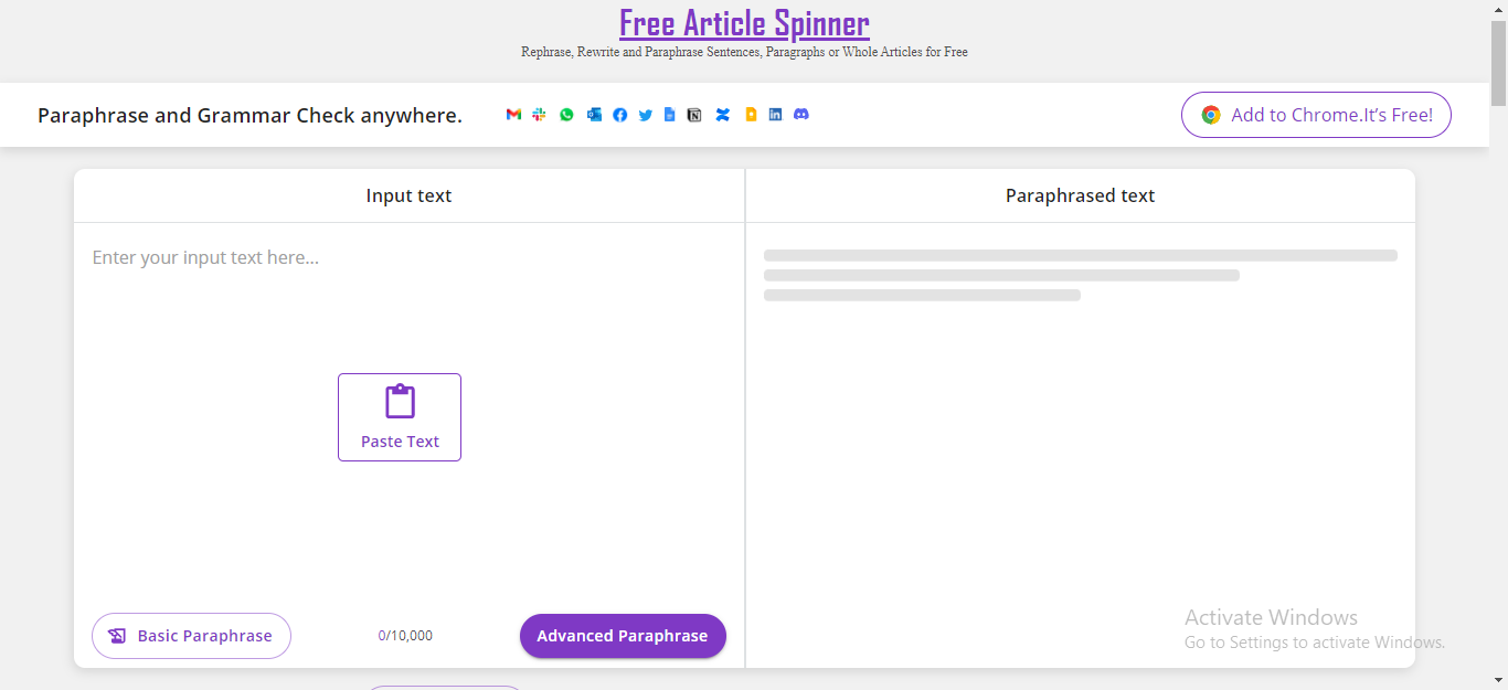 Best free article spinner tool