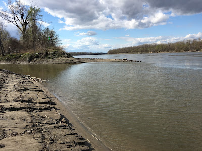 River, Missouri River, creek entering river