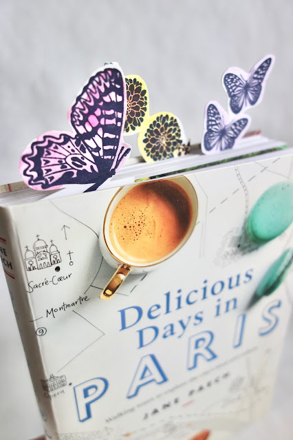 Delicious Days in Paris, butterfly, butterfly stamp, butterfly crafts, handmade, crafts, paper crafts, blah to TADA, photo by Claire Mercado-Obias