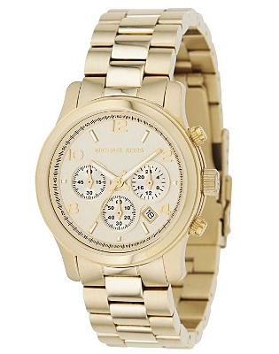 michael kors oversized gold chronograph watch. Michael Kors Chronograph Watch