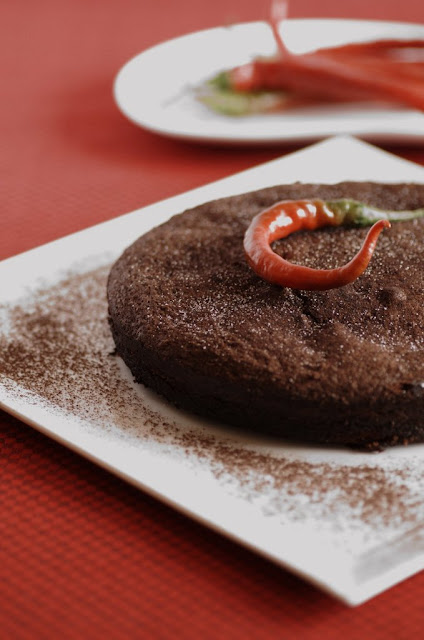 torta al cioccolato e peperoncino