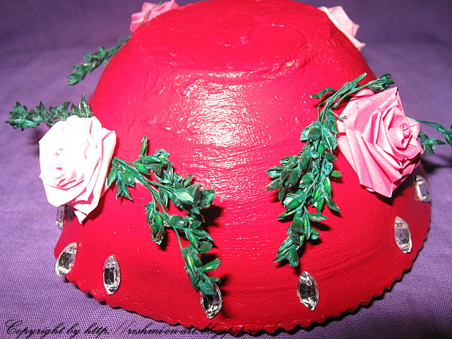 Quilled-Paper-Rose-Diwali-Diya