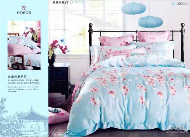 Sprei Tencel Motif Bunga