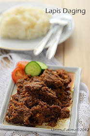 lapis daging (sweet spiced beef)