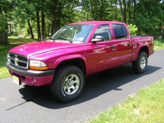 pink truck