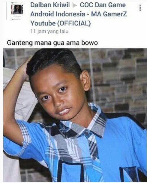 10 Meme 'Bowo Alpenliebe' Idola Baru Anak Micin yang Bikin Ngakak