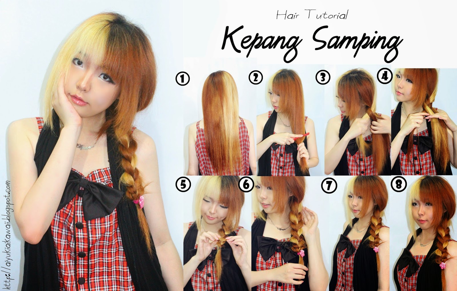 Aiyuki Aikawa Life Beauty Fashion Hair Tutorial Kepang Samping