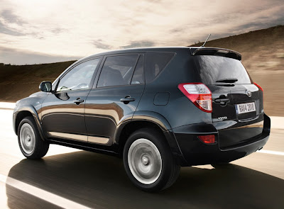 2011 Toyota RAV4 Facelift Rear Angle View