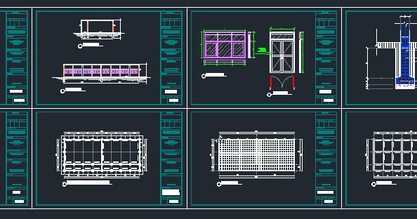 Contoh Gambar  Autocad Ruang Kelas Sekolah RAB 