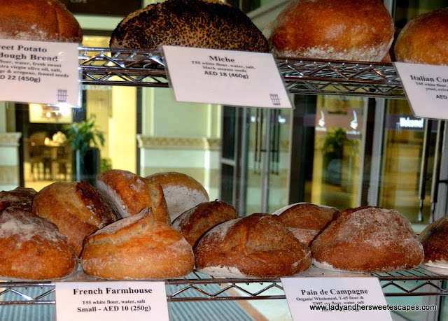 breads at Baker and Spice