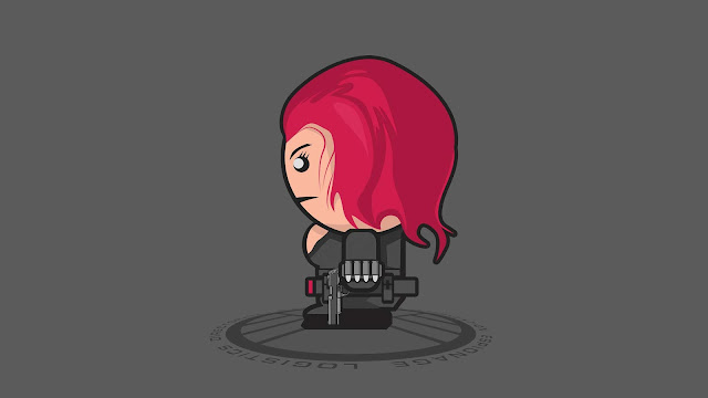 Black Widow, Superheroes, Minimalism, Minimalist,