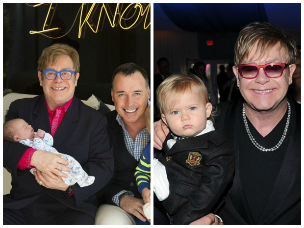 elijah joseph daniel furnish john - Elton John Introduces Son Elijah Joseph Daniel – Moms Babies