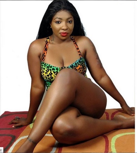 Nigerian Actress, Anita Joseph Flaunts Her Banging Body in Tight Dresses (Photos)