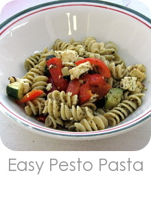 Easy Pesto Pasta